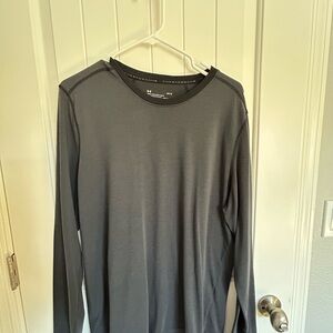 Under Armour Men's Charcoal Long Sleeve Tee